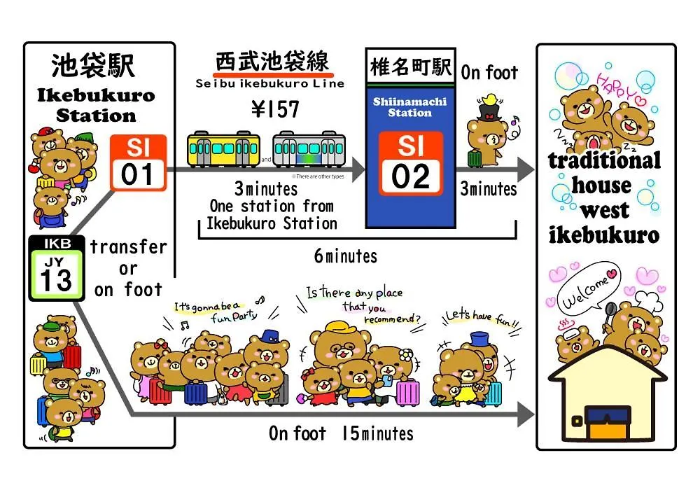 Appartamento Traditional House West Ikebukuro - トラディショナルハウスウェスト池袋 Tokyo